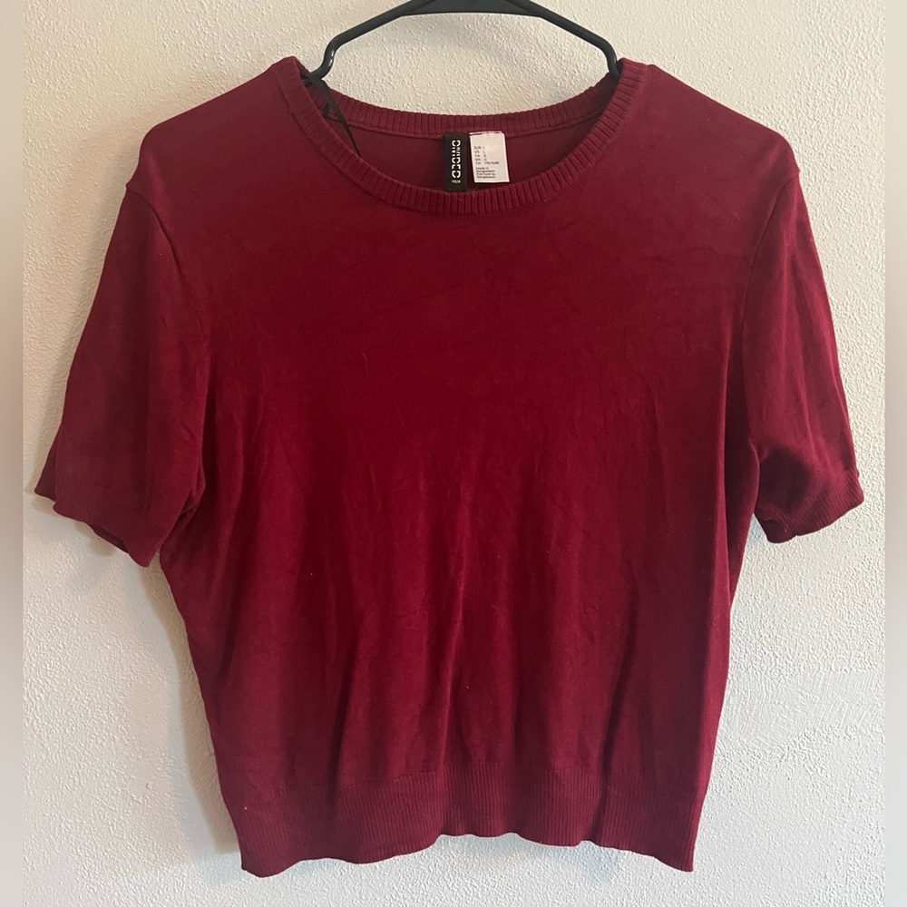 H&M Fine Knit T Shirt